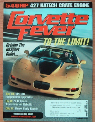 CORVETTE FEVER 2003 JULY - 83 VETTE, RKSport, KATECH
